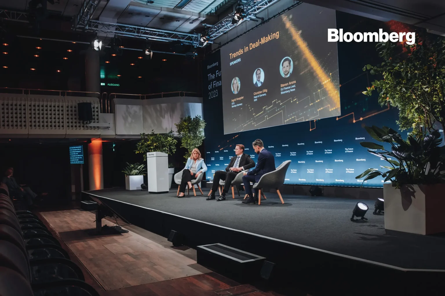 Event Fotografie - Bloomberg Speaker Event in der Alten Oper Frankfurt